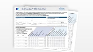 Holter diary