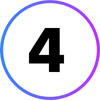 icon of the number 1 in a circle