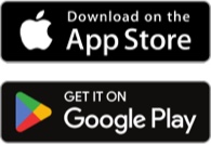 Appstore icons for apple and android to download the myLUX App