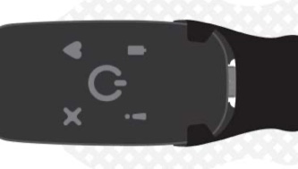 Close-up of BodyGuardian being poorly connected to strip