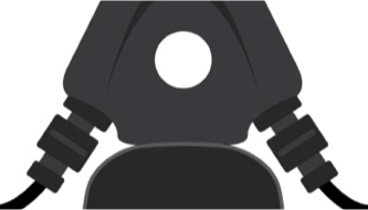 Close-up of BodyGuardian being adequately connected to ECG leads