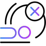 Icon of a person in an MRI with an X through it